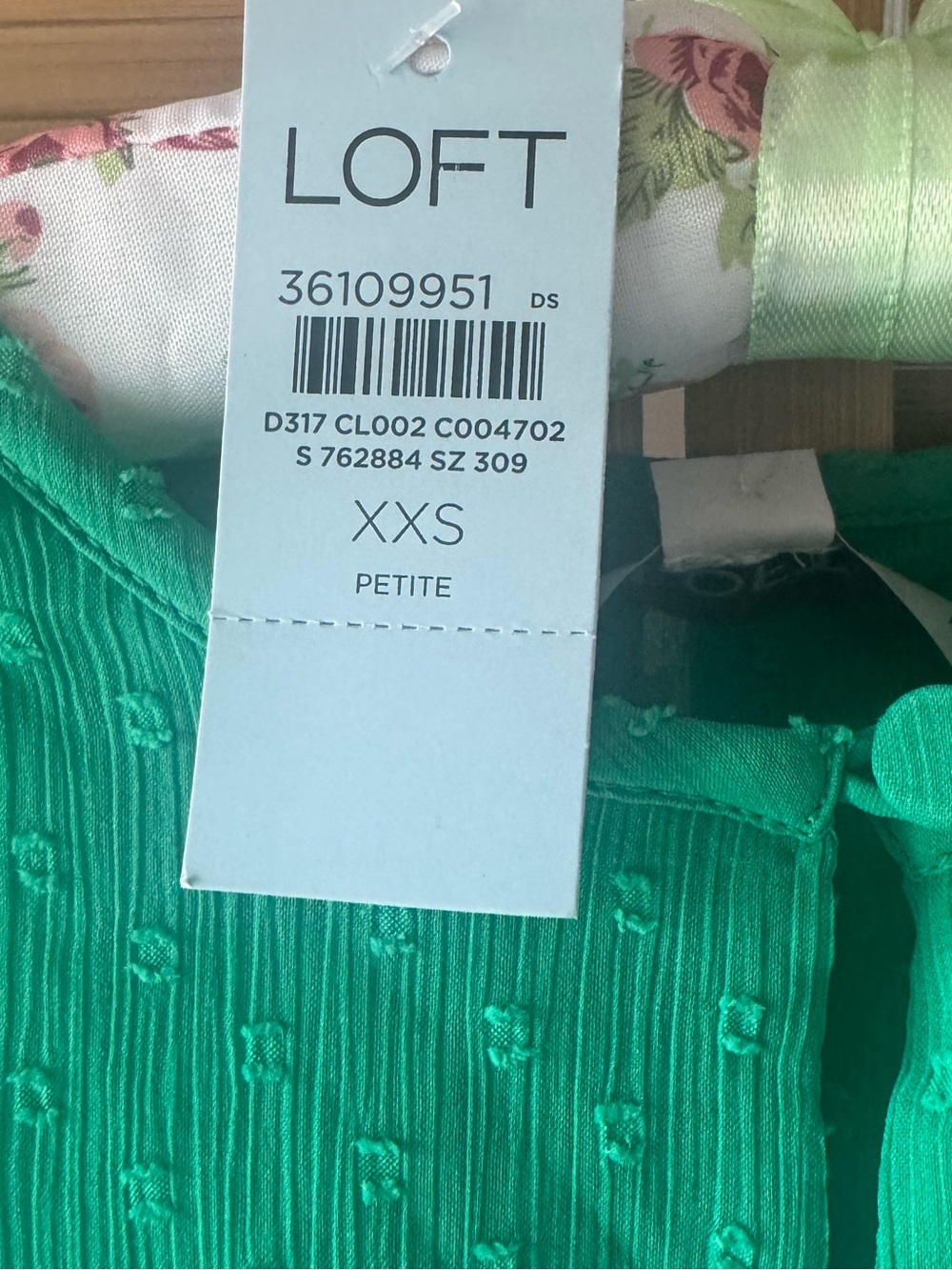 LOFT Petite Clip Dot Tiered Swing Dress — Size XXS Petite, NWT